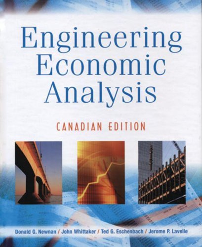 Engineering Economic Analysis - Donald Newnan, John Whittaker, Ted Eschenbach, Jerome Lavelle