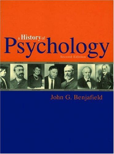Stock image for A History of Psychology for sale by Better World Books: West