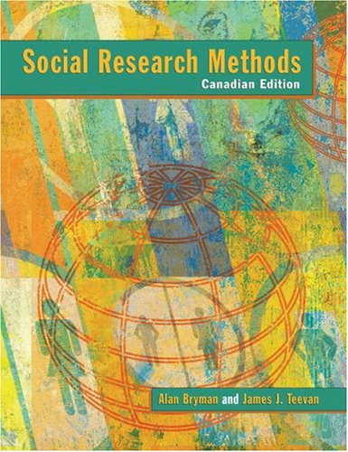 9780195419412: Social Research Methods: Canadian Edition