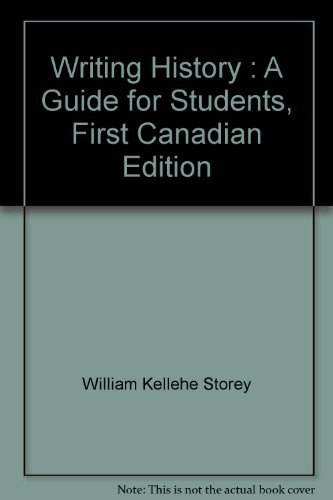 Immagine dell'editore per Writing History: A Guide for Students venduto da Old Goat Books