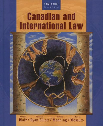 9780195420470: Canadian and International Law