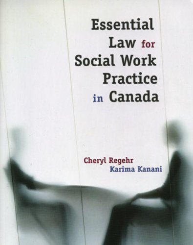 Imagen de archivo de Essential Law for Social Work Practice in Canada a la venta por Better World Books: West
