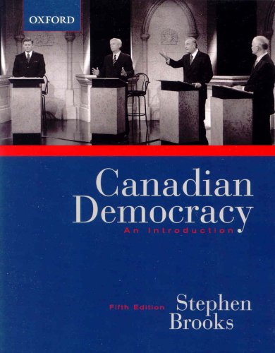 Canadian Democracy: An Introduction,