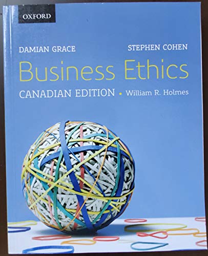 Imagen de archivo de Business Ethics: A Canadian Perspective, Canadian Edition a la venta por SecondSale