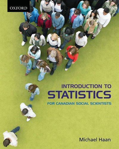 Beispielbild fr Introduction to Statistics for Canadian Social Scientists zum Verkauf von Better World Books