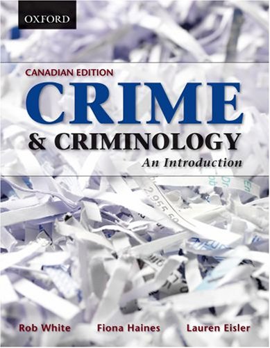 Beispielbild fr Crime and Criminology: An Introduction zum Verkauf von GF Books, Inc.