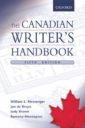 Beispielbild für The Canadian Writer's Handbook zum Verkauf von Better World Books