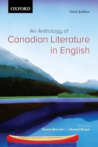 Stock image for An Anthology of Canadian Literature in English for sale by Jenson Books Inc