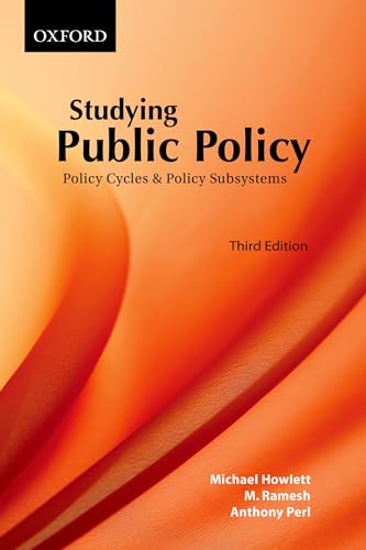9780195428025: Studying Public Policy: Policy Cycles and Policy Subsystems