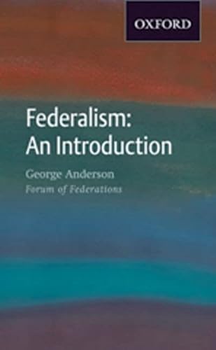 Beispielbild fr Federalism : An Introduction zum Verkauf von Better World Books