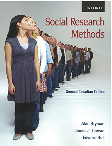 Social Research Methods: Second Canadian Edition