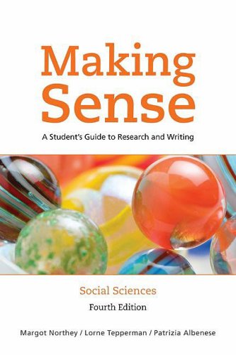 9780195430578: Making Sense: Social Sciences: A Student's Guide to Research and Writing