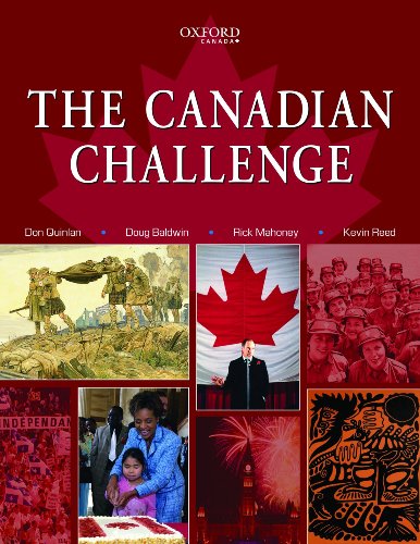 Stock image for The Canadian Challenge: Student Book for sale by Textbook Pro