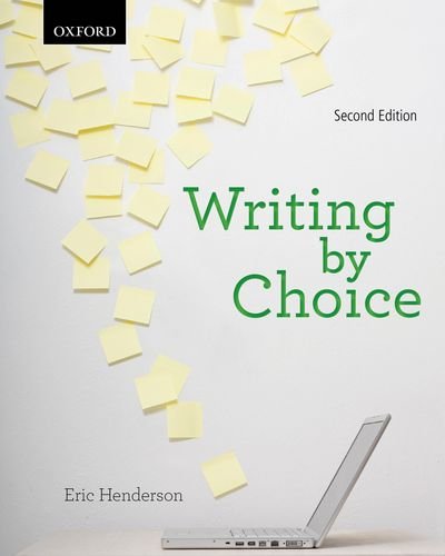 Beispielbild fr Writing by Choice zum Verkauf von Better World Books