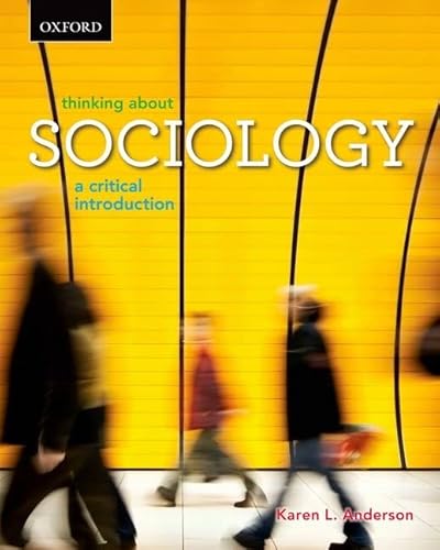 9780195437874: Thinking About Sociology: A Critical Introduction