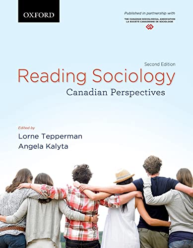 Reading Sociology: Canadian Perspectives (9780195441291) by Tepperman, Lorne; Kalyta, Angela
