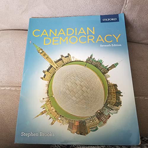 Stock image for Canadian Democracy for sale by Better World Books