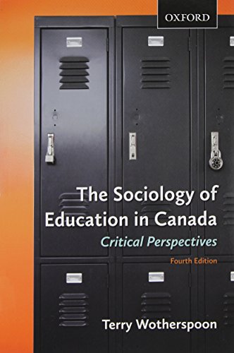 9780195445480: The Sociology of Education in Canada: Critical Perspectives