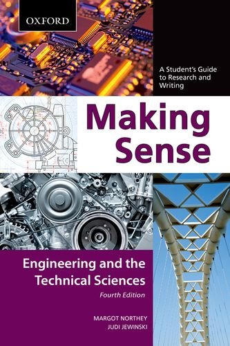 Imagen de archivo de Making Sense in Engineering and the Technical Sciences: A Student's Guide to Research and Writing a la venta por HPB-Red