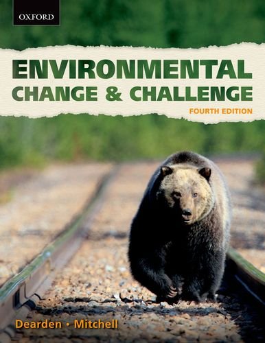 Imagen de archivo de Environmental Change and Challenge : A Canadian Perspective a la venta por Better World Books