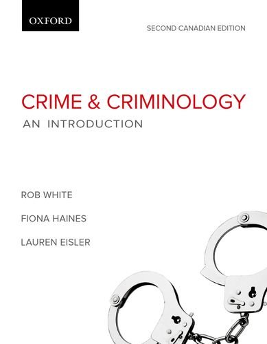Beispielbild fr Crime and Criminology : An Introduction, Second Canadian Edition zum Verkauf von PAPER CAVALIER US