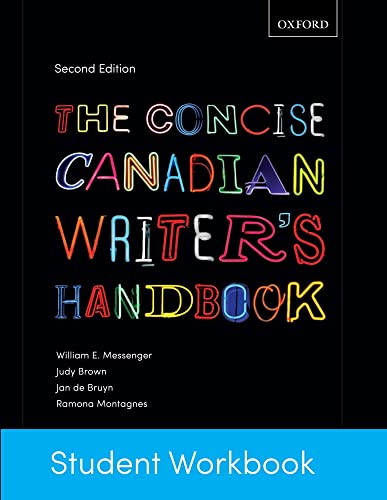 The Canadian Writer's Handbook: Essentials Edition: Messenger, The