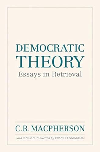 9780195447798: Democratic Theory: Essays in Retrieval (Wynford Books)