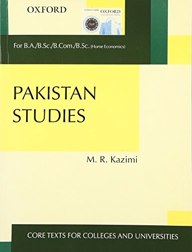 Beispielbild fr Pakistan Studies for B.A./B.Sc./B.Com./B.Sc. (Home Economics) zum Verkauf von Blackwell's
