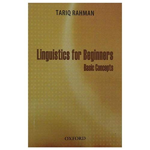 Imagen de archivo de LINGUISTICS FOR BEGINNERS: BASIC CONCEPTS. a la venta por Cambridge Rare Books