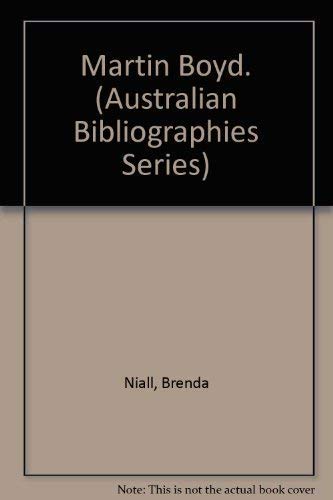 9780195505252: Martin Boyd (Australian bibliographies)