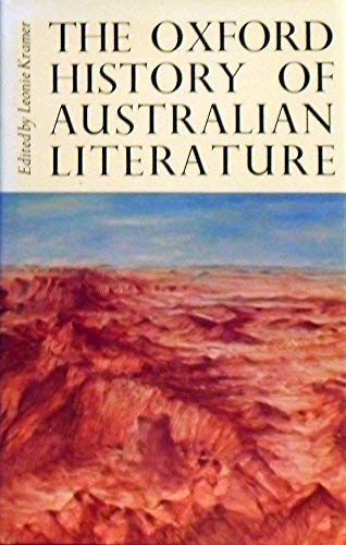 Beispielbild fr Oxford History of Australian Literature zum Verkauf von Books From California