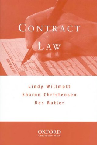 Stock image for Contract Law for sale by Better World Books Ltd