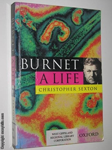 9780195511659: Burnet : A Life