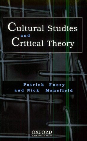 Stock image for Cultural Studies and Critical Theory for sale by Better World Books