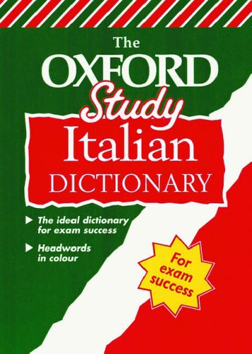 Imagen de archivo de Oxford Study Italian Dictionary a la venta por Bookmans