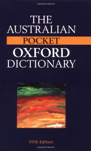 9780195515237: The Australian Pocket Oxford Dictionary