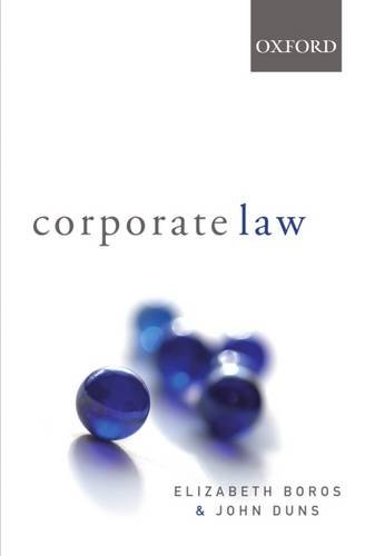 9780195515756: Corporate Law