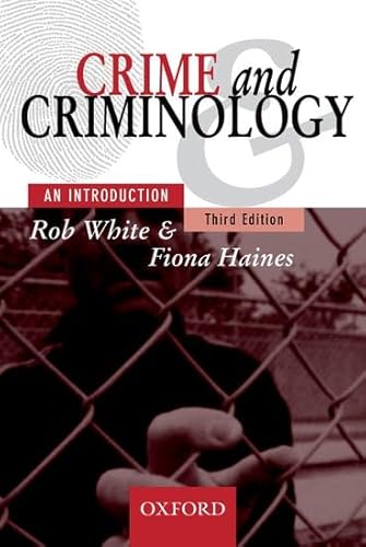 Beispielbild fr Crime and Criminology : An Introduction zum Verkauf von Better World Books