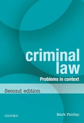 9780195517781: Criminal Law: Problems in Context