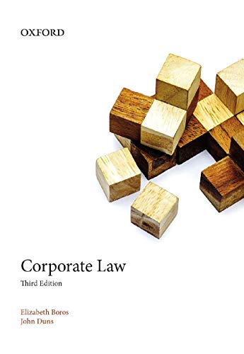 Stock image for CORPORATE LAW 3E P for sale by Romtrade Corp.