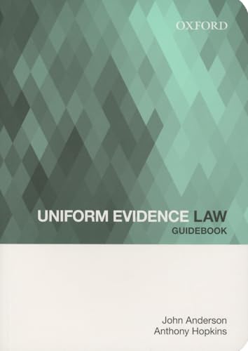 Imagen de archivo de Uniform Evidence Law Guidebook a la venta por Bellwetherbooks