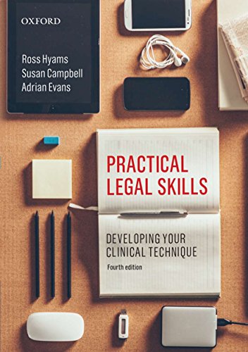 Stock image for Practical Legal Skills: Developing your Clinical Technique for sale by Rotary Charity Books