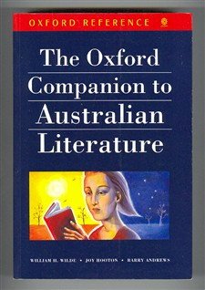 9780195532739: The Oxford Companion to Australian Literature