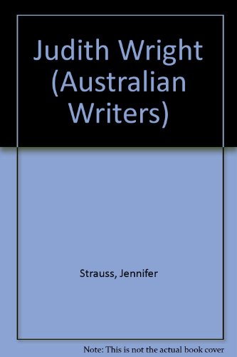 Beispielbild fr Judith Wright (Australian Writers S.) zum Verkauf von Reuseabook