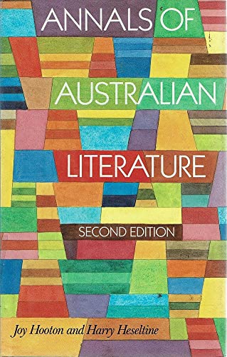 Stock image for Annals of Australian Literature for sale by Powell's Bookstores Chicago, ABAA