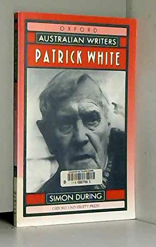 Stock image for Patrick White (Australian Writers) for sale by Green Street Books