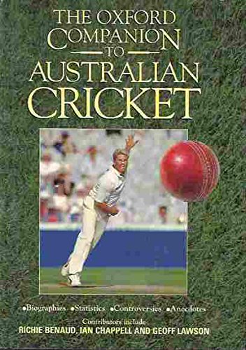 Stock image for The Oxford companion to Australian cricket for sale by HPB-Red