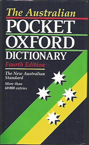 Stock image for The Australian Pocket Oxford Dictionary for sale by WorldofBooks
