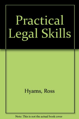 Practical legal skills (9780195541717) by Hyams, Ross