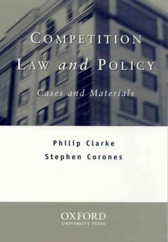 9780195541755: Competition Law and Policy